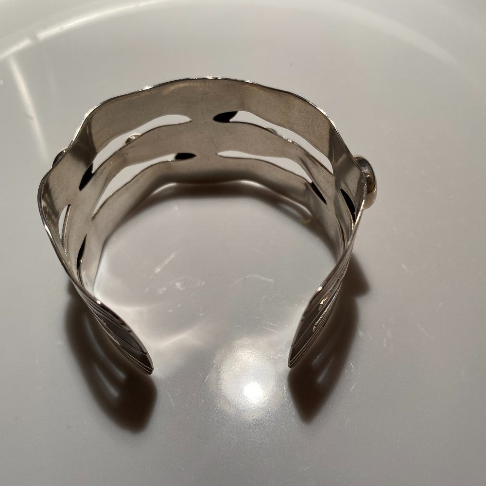 Silver Cuff Bracelet - Picture 3 of 4